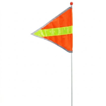 Tour Series Bicycle Safety Flag - 2 Piece - 1.5m - Orange/Yellow