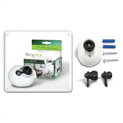 Bicyclick Click-BASE, will receive male or female plug