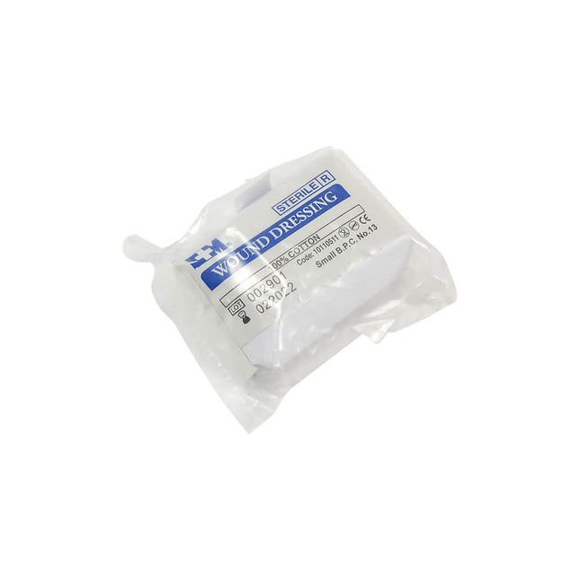 WOUND DRESSING COMBINED WOUND PAD & BANDAGE
