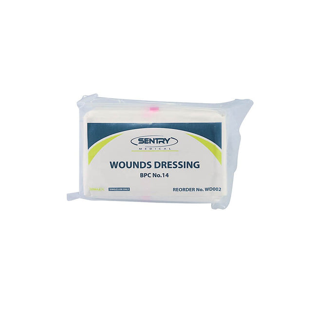 WOUND DRESSING COMBINED WOUND PAD & BANDAGE