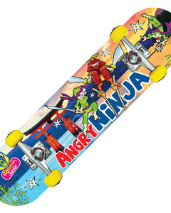 Ninja Skatie 29x7 Cruiser Skateboard product image showing scooter view 1