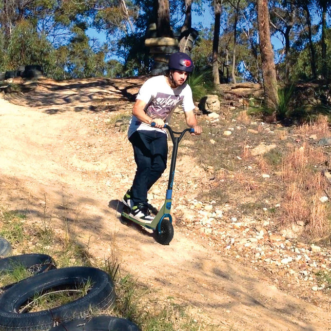 ADRENALIN - SKATE SUPERCROSS OFFROAD SCOOTER - BLUE