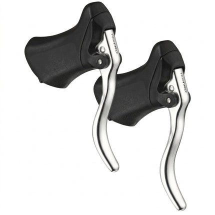 Tektro Brake Levers, RL-340 Q/R and return spring SILVER/BLACK (Sold In Pairs)