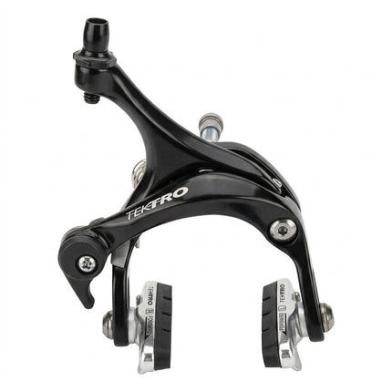 Tektro BRAKE - Caliper Road Brake, 39-51mm Reach, Dual Pivot, Alloy, (Front Only), Q/R, Recessed, BLACK