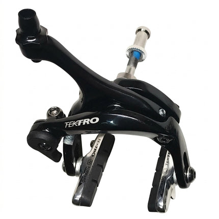 Tektro BRAKE - Caliper Road Brake, 39-51mm Reach, Dual Pivot, Alloy, Q/R, Recessed, BLACK (Rear Only)