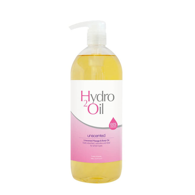 HYDRO 2 OIL UNSCENTED MASSAGE OIL 1L