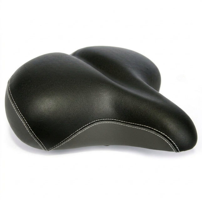 Saddle Black, Exerciser, Ultimate comfort, Plush foam, "Webspring" base, (28cm X 28cm)