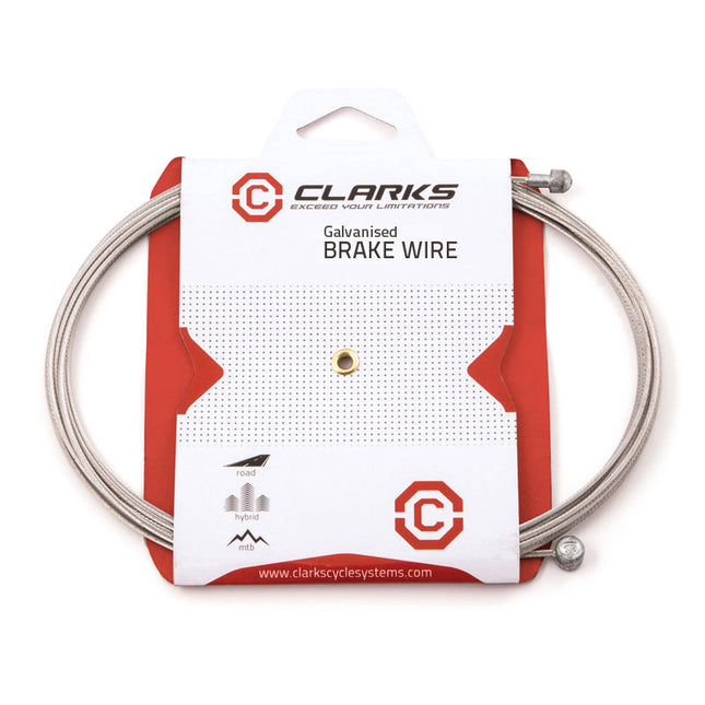Clarks Bicycle BRAKE INNER WIRE -  Brake Cable,Galv, Universal, 1.5mm x 2000mm