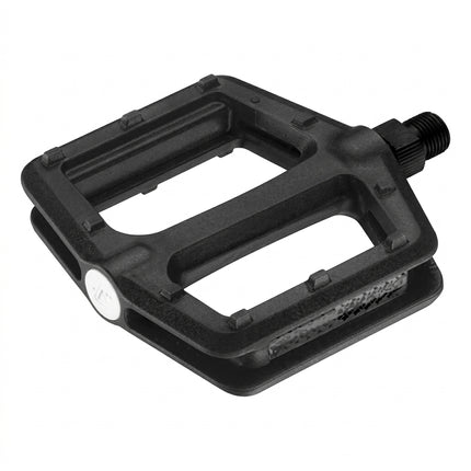 VP PEDALS 9/16" BMX, One Piece Nylon Body/Satin Axle, BLACK