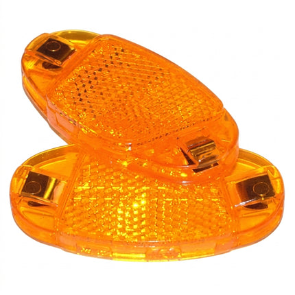 SPOKE REFLECTOR W/STEEL CLIP (Sold as a pair)