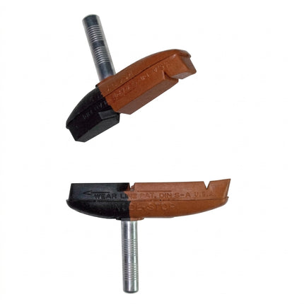 BRAKE PADS - KOOL STOP EAGLE 2 DUAL COMPOUND CANTI KSEC2DL