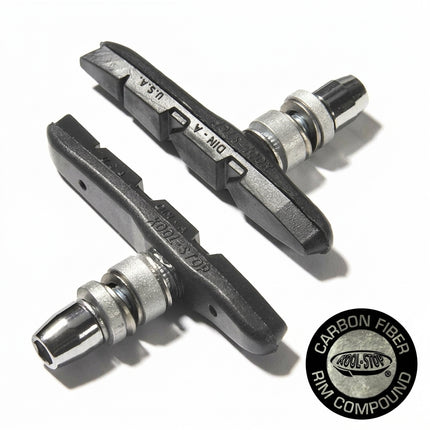 BRAKE PAD - KOOL STOP Thinline Threaded, Carbon Fibre Rim Compound - KSTLTCF2