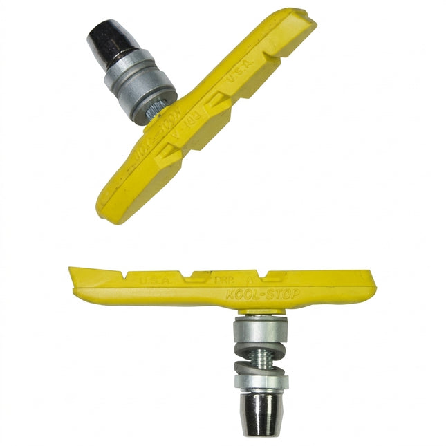 BRAKE PADS - KOOL STOP - THINLINE THREADED YELLOW - KS-TLTY