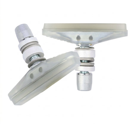 BRAKE PADS - KOOL STOP FLATLAND THREADED CLEAR KSFLTCL