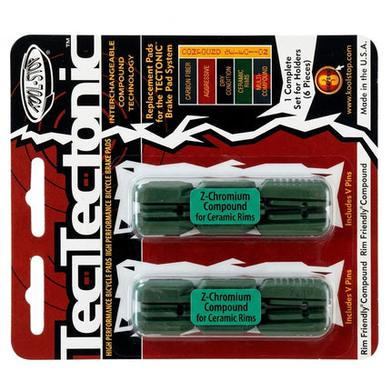 BRAKE PADS - KOOL STOP TECTONIC INSERT CERAMIC KSTECC