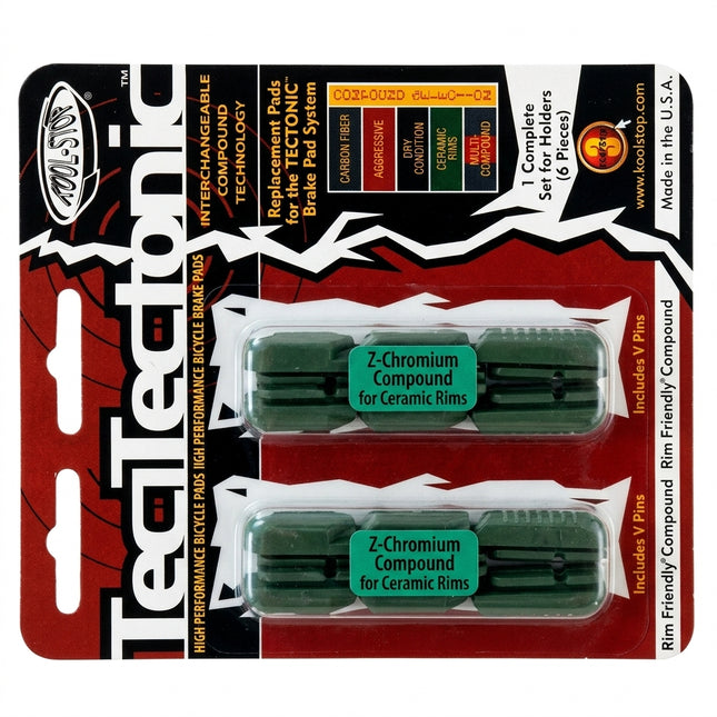 BRAKE PADS - KOOL STOP TECTONIC INSERT CERAMIC KSTECC