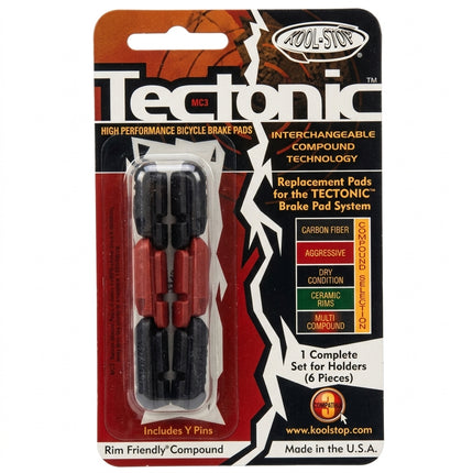 BRAKE PADS - KOOL STOP TECTONIC INSERT MULTI COMP KSTECM