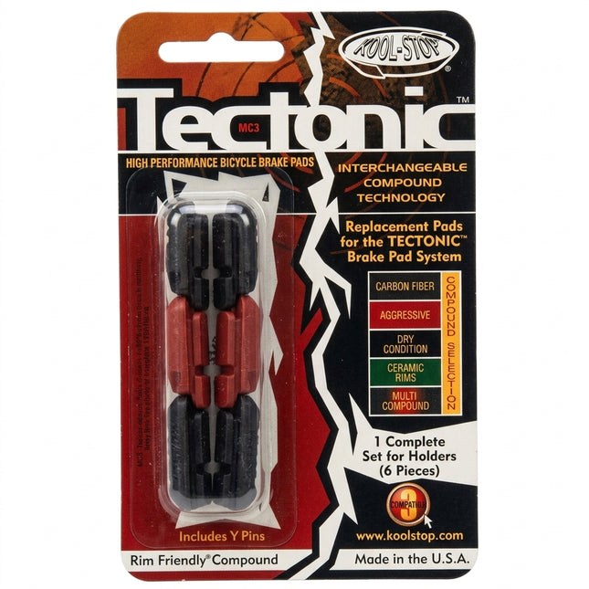 BRAKE PADS - KOOL STOP TECTONIC INSERT MULTI COMP KSTECM