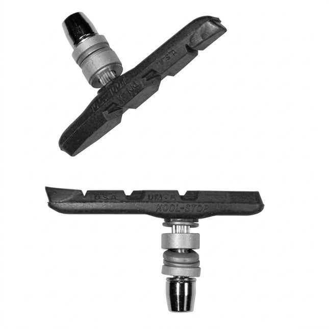 BRAKE PADS - KOOL STOP BLACK T-LINE THREADED KSTLTB