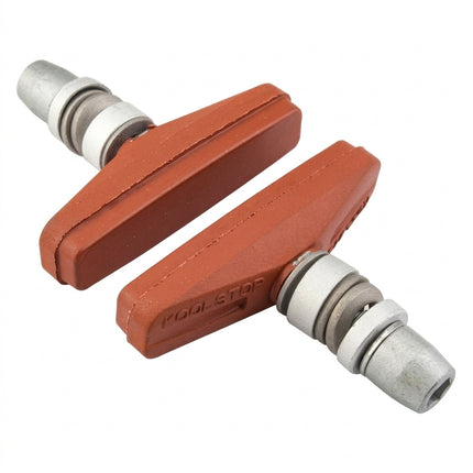 BRAKE PADS - KOOL STOP KS-CTSA CITY Cantilever Threaded Post. Salmon