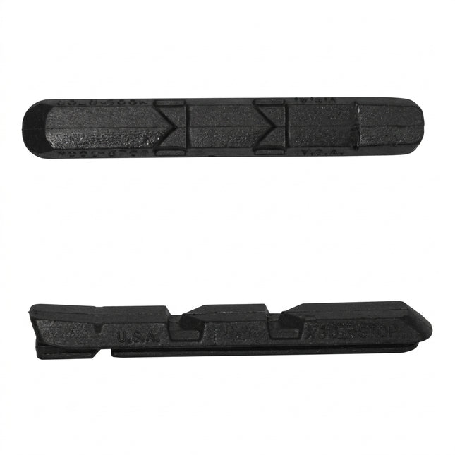 BRAKE PADS - KOOL STOP V BRAKE INSERT BLACK KSLPVB