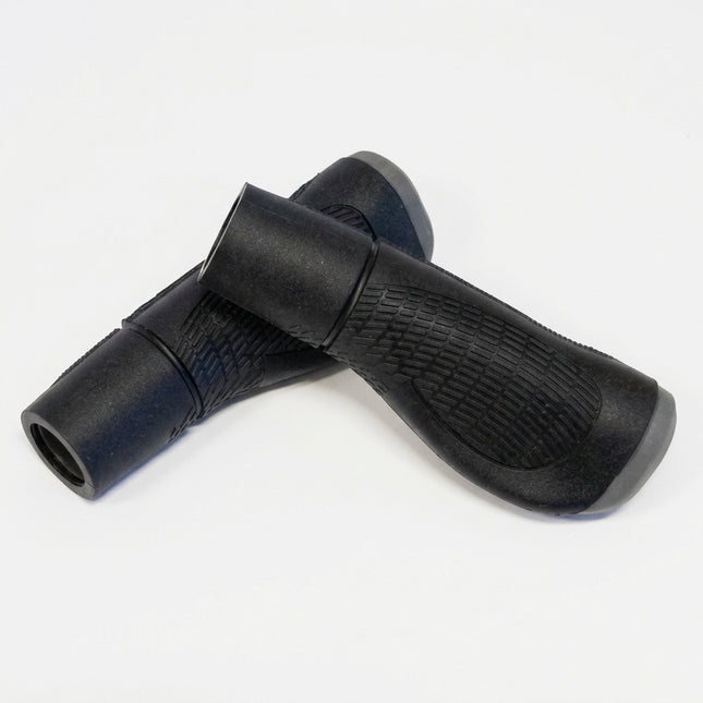 Velo GRIPS Dual Density Comfort Grip, Anatomical, Closed End 128mm BLACK/GREY
