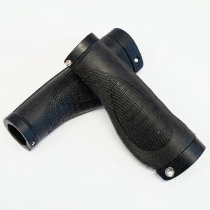 Velo Grips comfort/anatomical shape, Black L128, w/ Dual lock rings