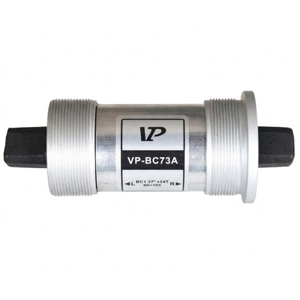 Bottom Bracket Cartridge, 110mm Threaded 68mm shell, Alloy Sheath & Cup 'VP' Brand