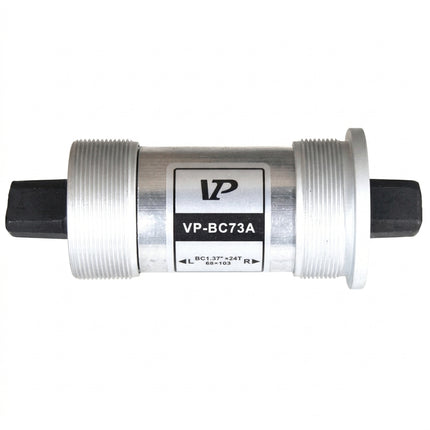 Bottom Bracket Cartridge, 113mm Threaded 68mm shell, Alloy Sheath & Cup 'VP' Brand