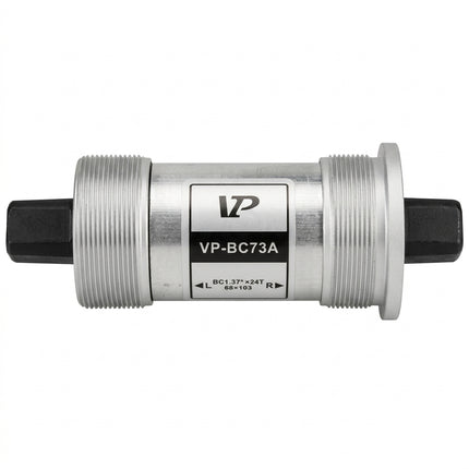 Bottom Bracket Cartridge, 118mm Threaded 68mm shell, Alloy Sheath & Cup 'VP' Brand