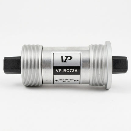 Bottom Bracket Cartridge, 127.5mm Threaded 68mm shell, Alloy Sheath & Cup 'VP' Brand