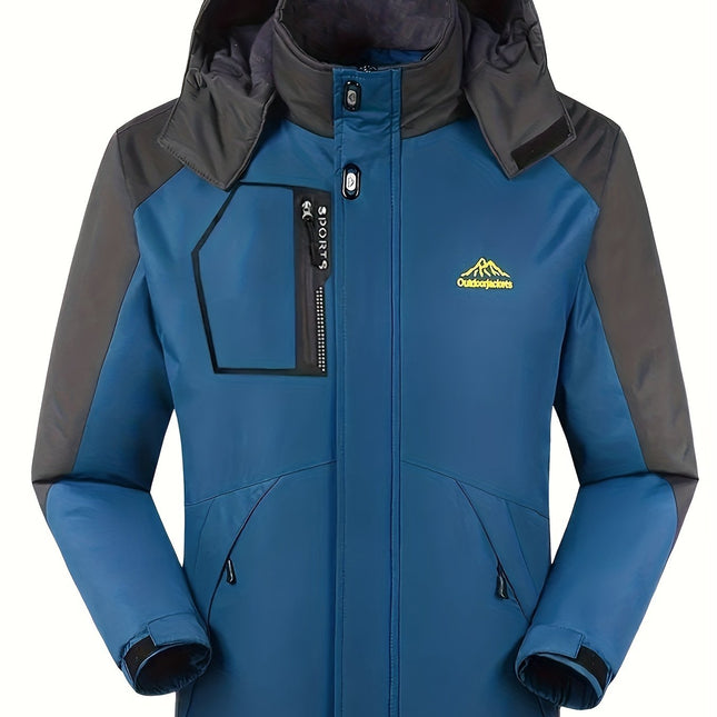 Unisex Fleece Ski Jacket - Stay Warm and Dry for Winter Outdoor Activities!