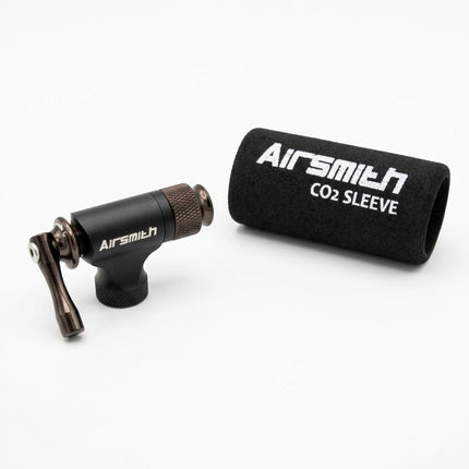 AIRSMITH C02 Tyre Inflator Kit, CO2 head alloy For AV/FV, for 12/16/25 cartridge