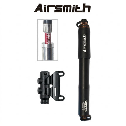 Mini Pump HPL w/long hose for FV/AV 120 psi w/gauge AIRSMITH premium products