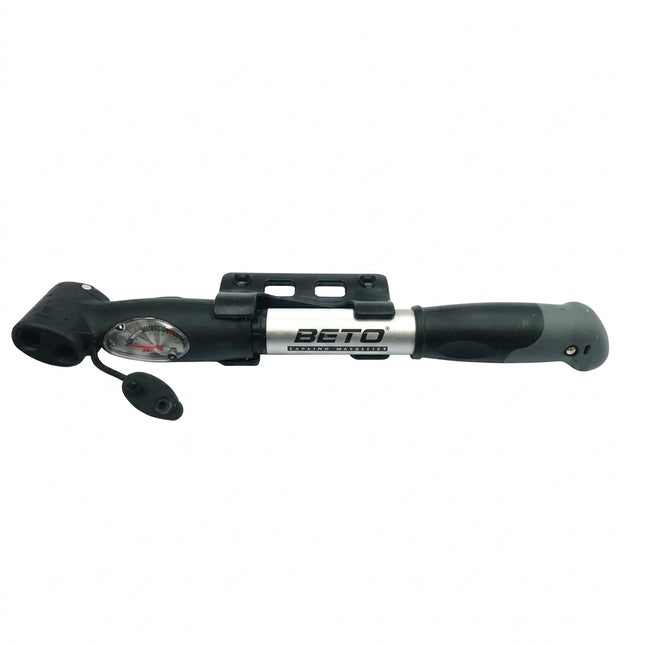 Beto MINI PUMP High Pressure, 120 PSI,, w/gauge, Dual Head fv/av & 2 way pumping ()