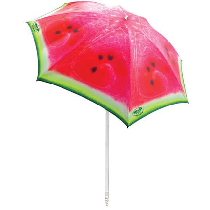 Palm Beach Watermelon Beach Umbrella Sun Shade Protection Outdoor Beach Pool Use Portable Sun Shelter for Adults