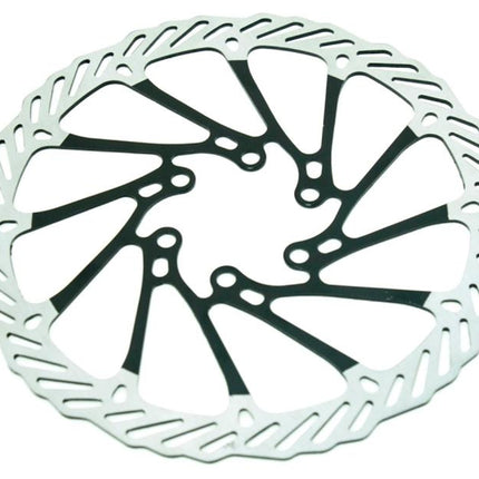 Clarks Bicycle DISC ROTOR - CLARKS, STAINLESS STEEL 180mm, BLACK ED finish  Quality Clarks product