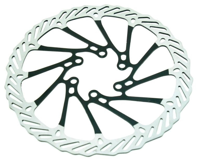 Clarks Bicycle DISC ROTOR - CLARKS, STAINLESS STEEL 180mm, BLACK ED finish  Quality Clarks product