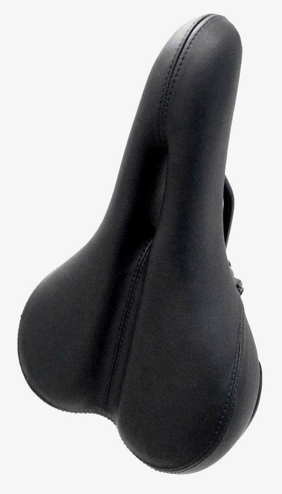 Unisex Tour Series MTB Bicycle Saddle with Cut-Out - 260 x 165mm Black
