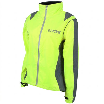 PROVIZ Nightrider Ladies Jacket Yellow (UK18/US14) - High Visibility PV1764