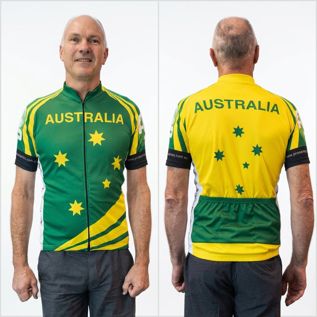 Jersey, TOURIST, short sleeve, full zip, Australia design, SMALL