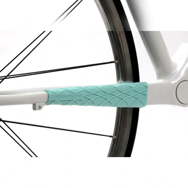 CHAIN STAY PROTECTOR - Wrapper, Oversize, Two Wheel Cool, CELESTE (, we are making room to expand our ranges)