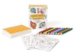 Running Press - Sugar Skulls Coloring Kit