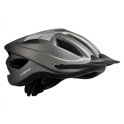 Flite FLIGHT HELMET - Rec Range, Inmould, Australian Standards Approved, MATT TITANIUM / SILVER - 54-56cm SMALL