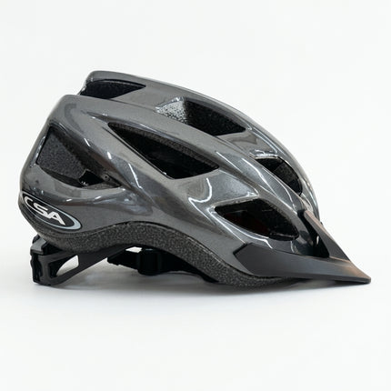CSA CHASER HELMET - GLOSS GREY, Australia Standards Approved - SMALL / MEDIUM (54-58cm)