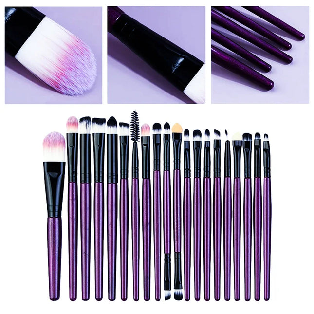 20-Piece Makeup Brush Set