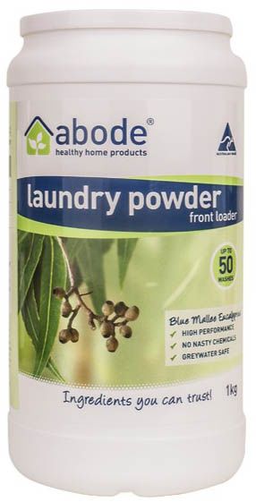 ABODE FRONT & TOP LOADER EUCALYPTUS LAUNDRY POWDER 1KG