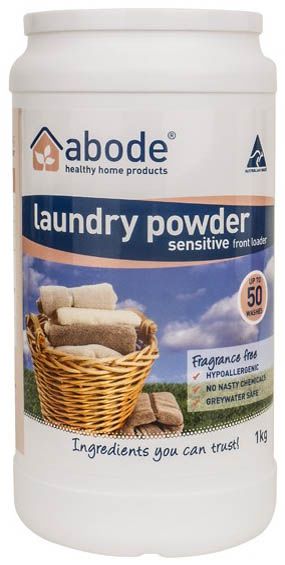 ABODE FRONT & TOP LOADER ZERO LAUNDRY POWDER 1KG