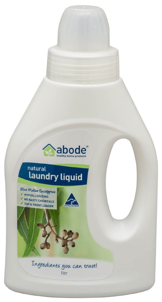 ABODE LAUNDRY LIQUID EUCALYPTUS 1L