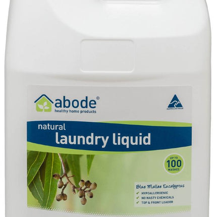 ABODE LAUNDRY LIQUID EUCALYPTUS 4L